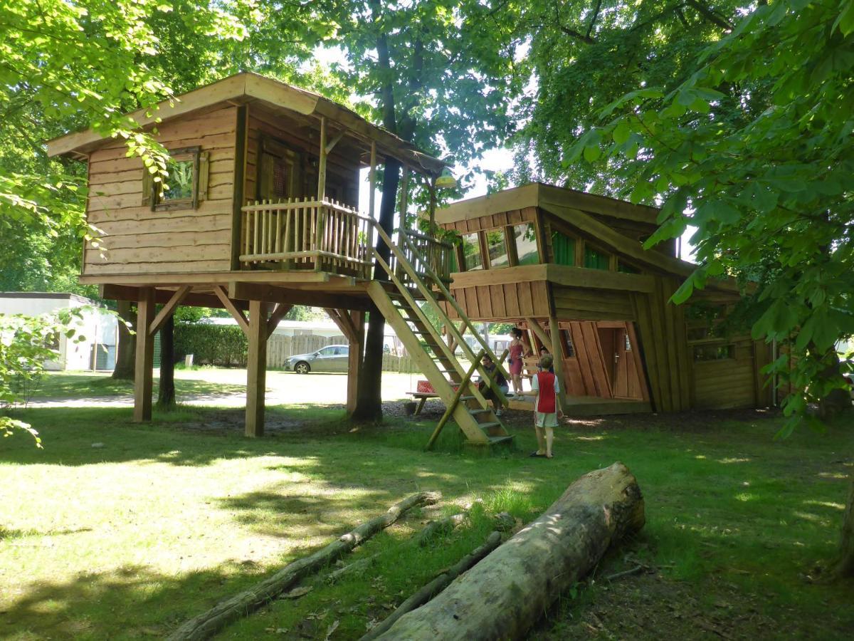 Recreatiepark D'N Mastendol Luxe Boomhutten Rijen Zewnętrze zdjęcie